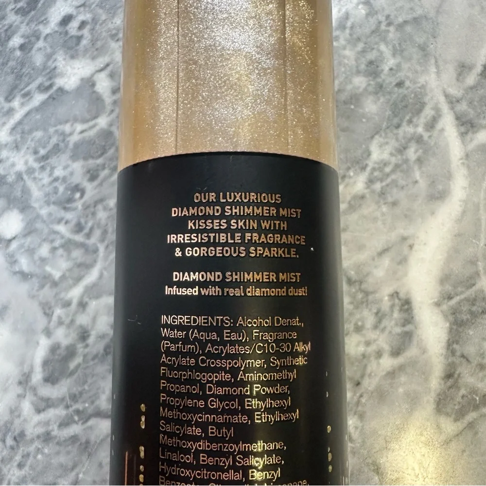 New Bath and Body Works Diamond Shimmer Mist Into The‎ Night